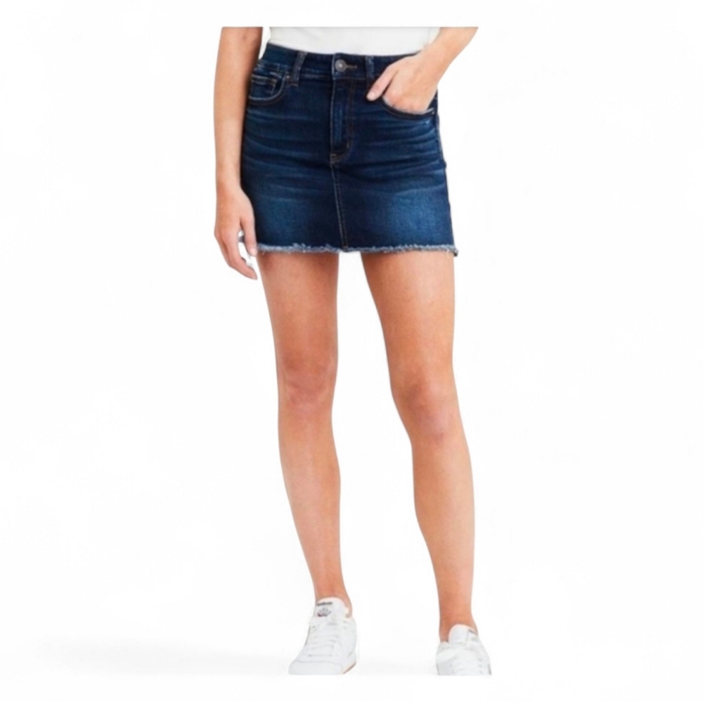 AMERICAN EAGLE Ne(x)t Level Stretch Hi-Rise Mini Skirt - Size 0